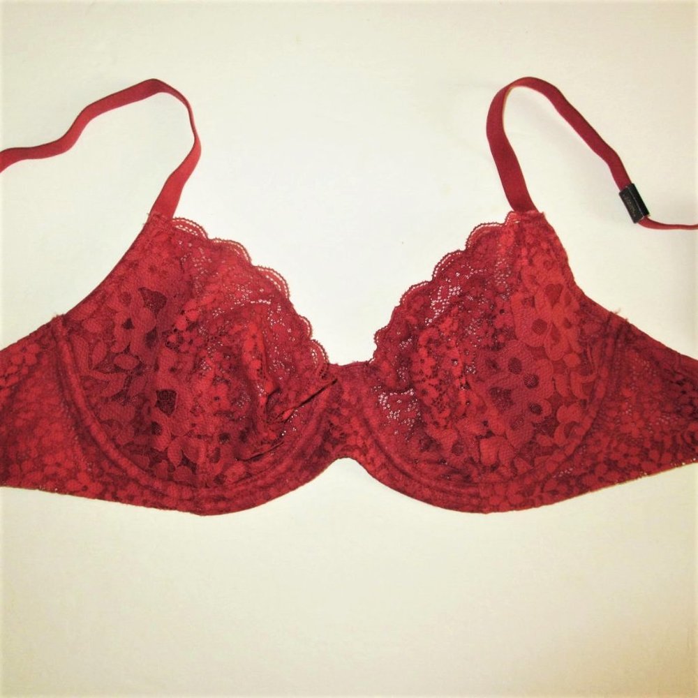 Victoria's Secret Unlined Demi Bra 32DD 32DDD - Picture 2 of 7